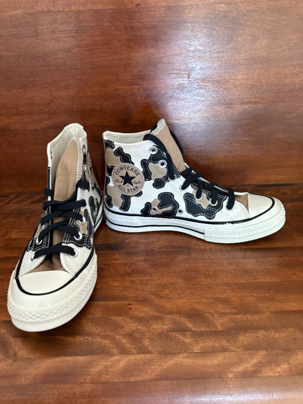 Converse Chuck 70 Hi Hacked Archive Camo Leopard Grunge Indie Sleaze Women's 7